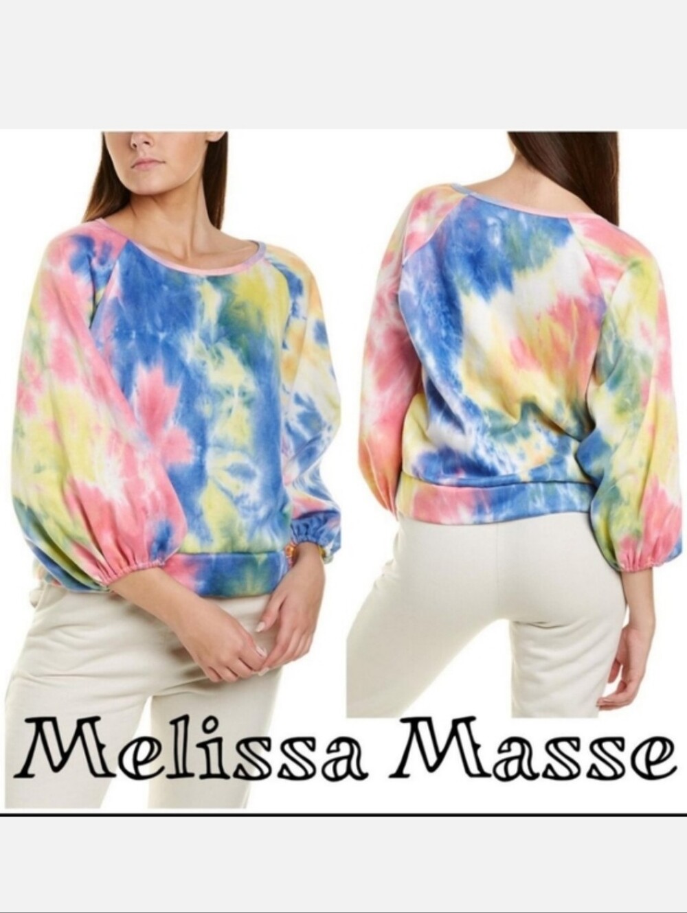 Melissa Masse Raglan pullover